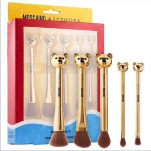 Moschino x Sephora Makeup Brushes NWT